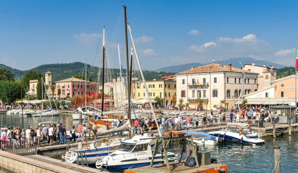 Bardolino town, Lake Garda, Italy