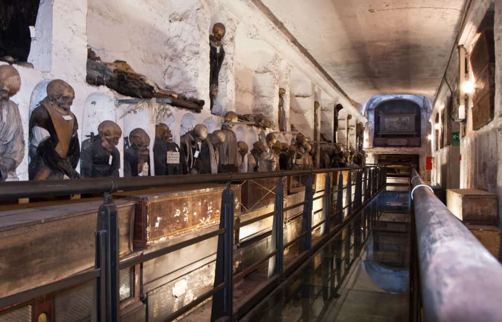 The Capuchin Catacombs of Palermo, Sicily, Italy