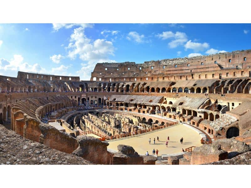 Colosseum Underground View