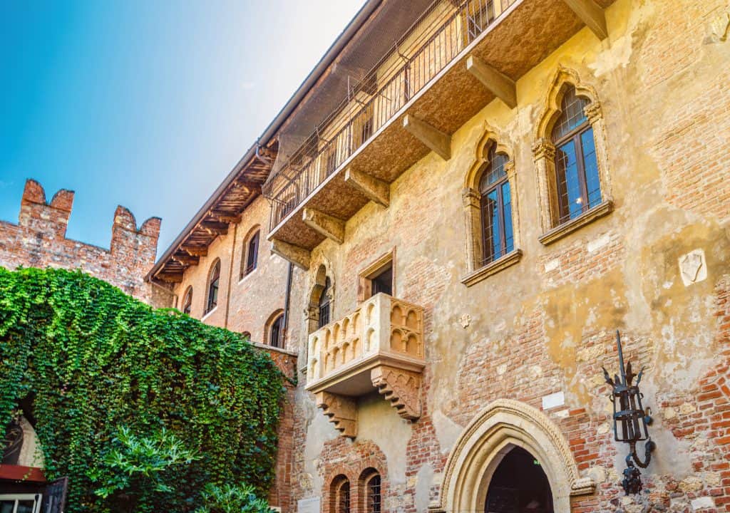 Juliet's house and balcony, Verona, Italy