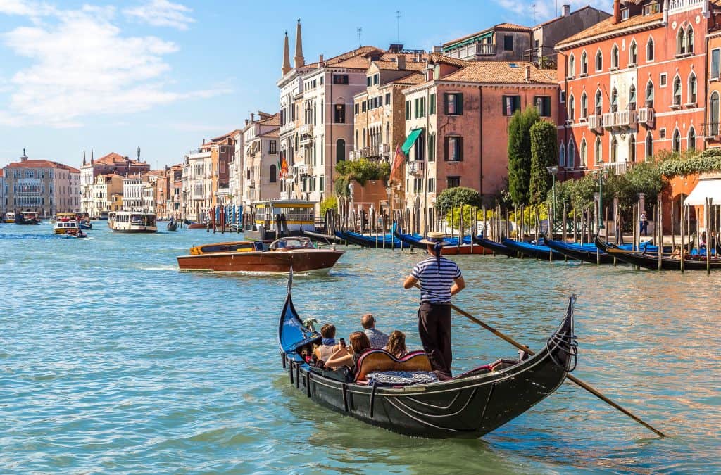 Gondola Rides, Venice, Italy