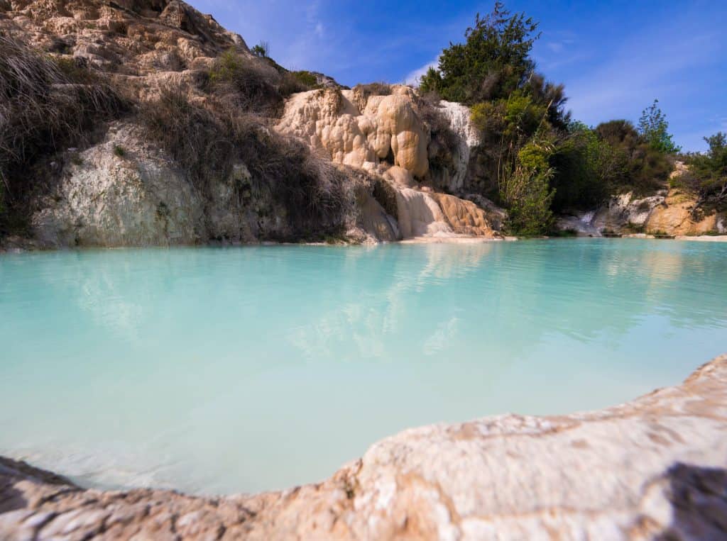 Natural Hot Springs, Bagno Vignolo, Tuscany