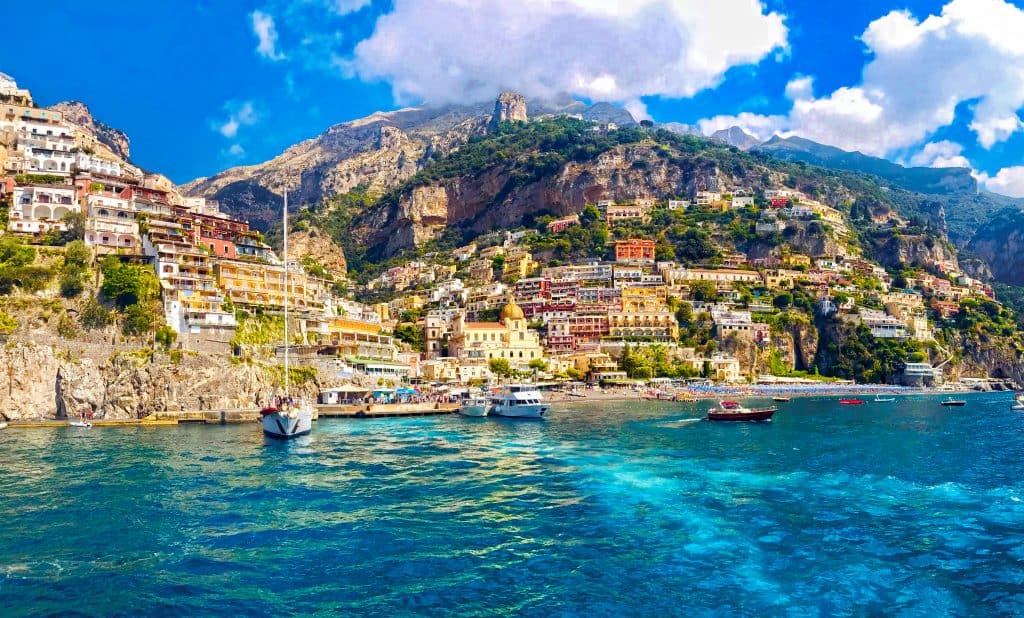 Panorama of Positano, Amalfi Coast
