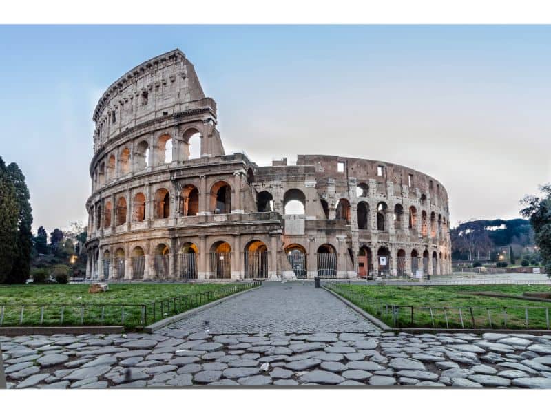 Roman Colosseum Structure