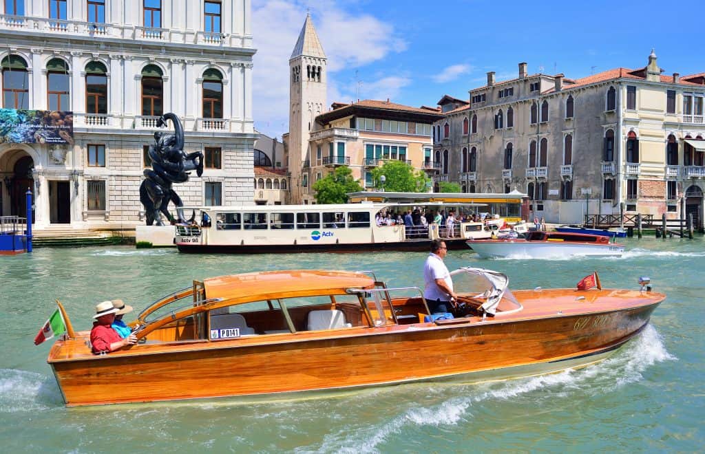 Vaporetto & Water Taxis, Venice, Italy