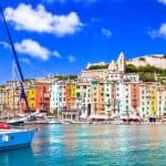 Town of Portovenere, and Cinque Terre natural park, Italy