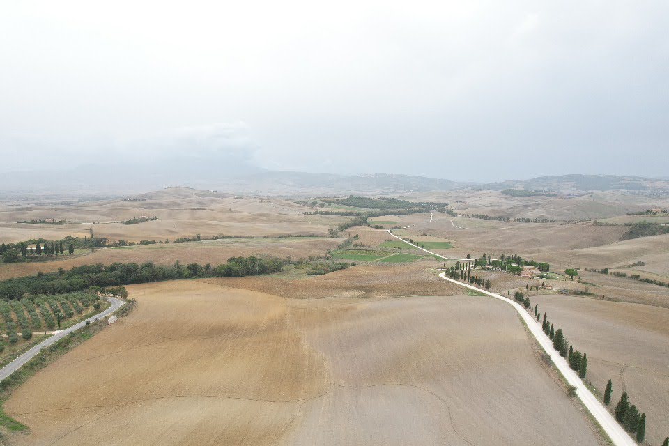 Countryside outside of Pienza, Tuscany, Italy