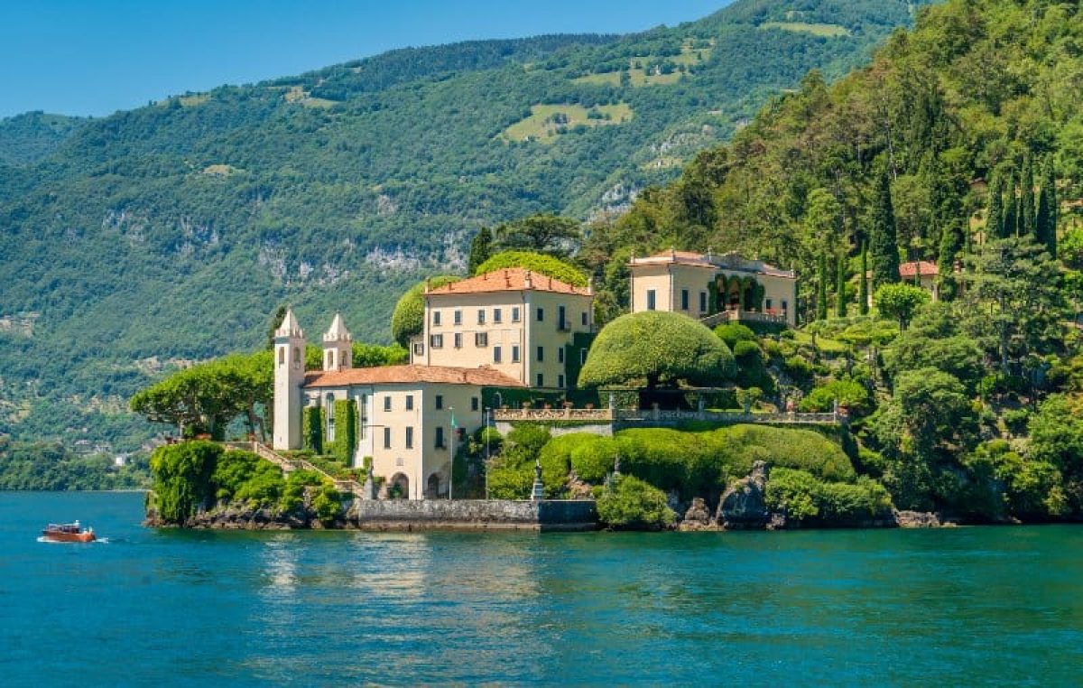 Villa del Balbianello, famous villa in the comune of Lenno, overlooking Lake Como