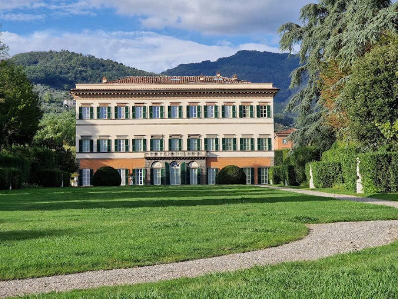 The 3 storey Villa Reale di Marlia in Lucca, Italy