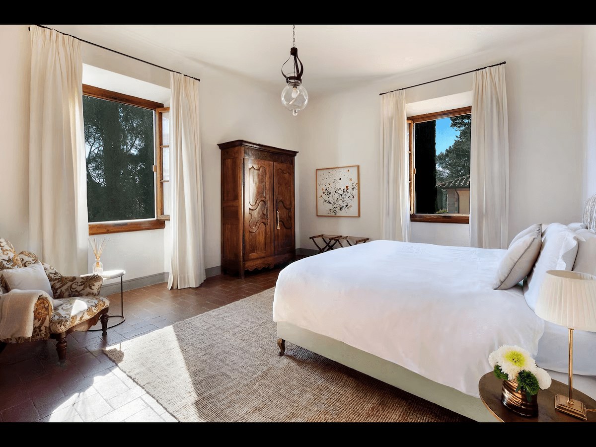 Villa Benedetta Bedroom 4 View