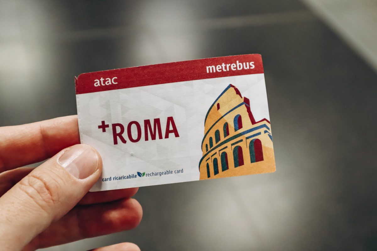 ATAC Roma Card for metro travel in Rome, Italy