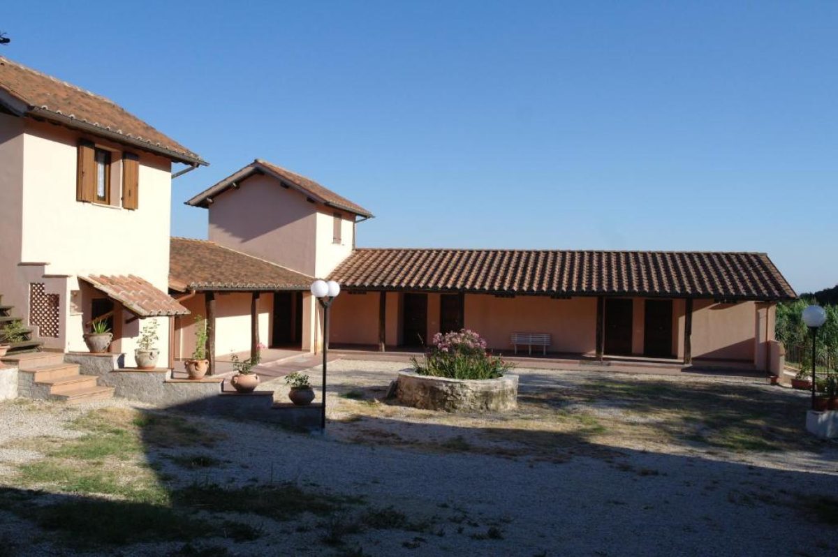 Exterior of Borgo Antico in Amelia, Umbria, Italy