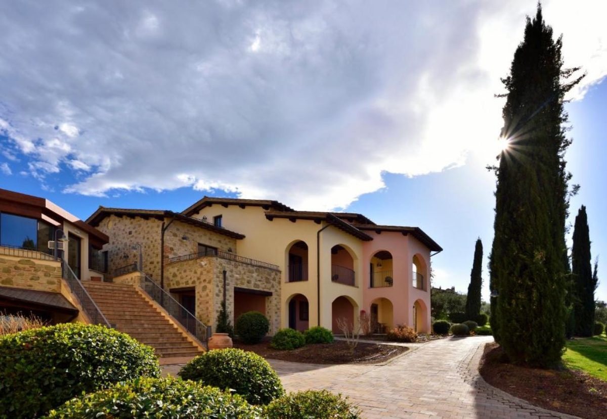 Building exterior of Borgobrufa SPA Resort