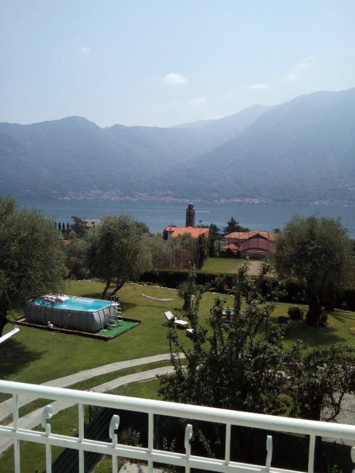 View of the Pool amenity at Casa del Sole Ossuccio, Italy