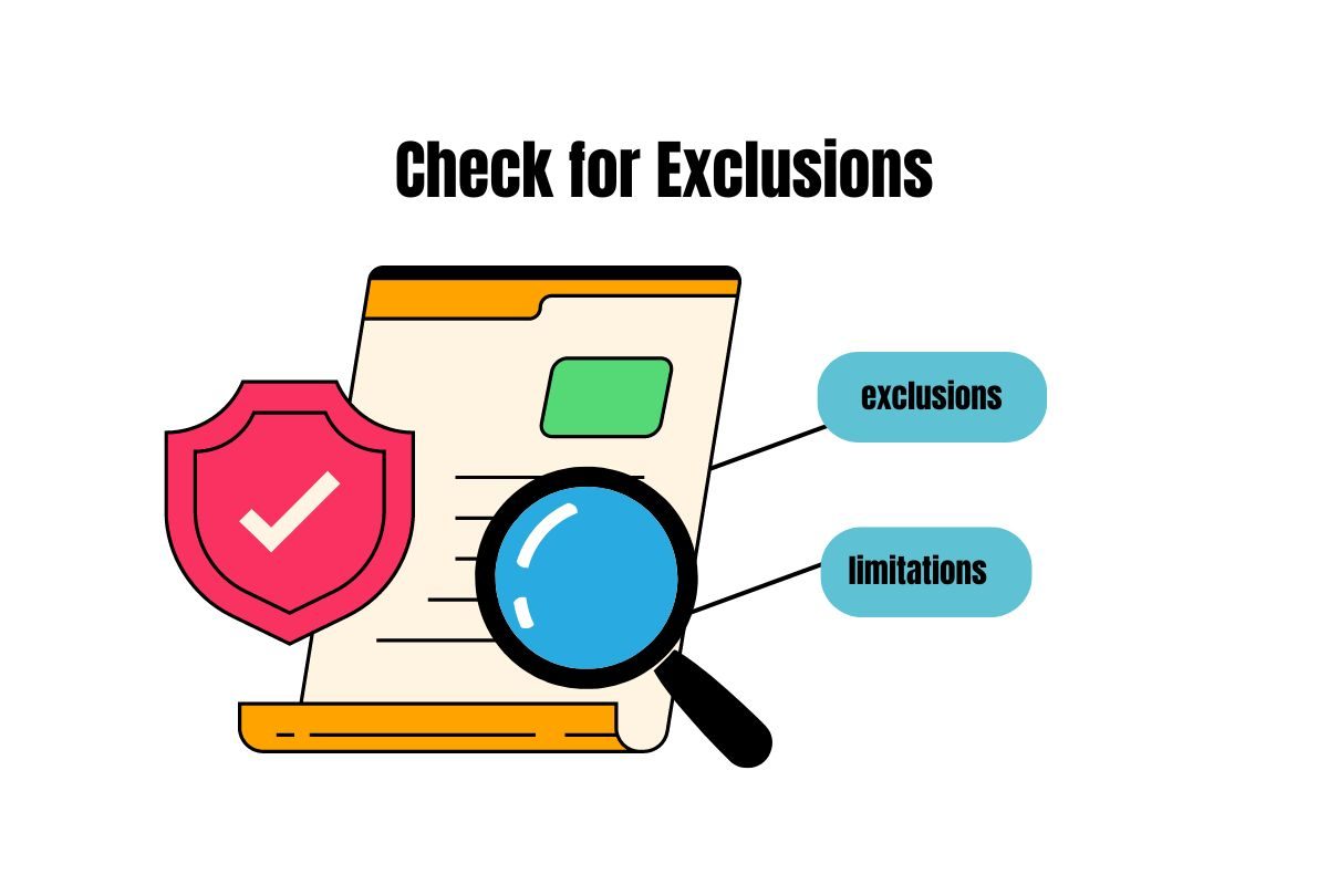 Insurance Experience Tip Check for Exclusions