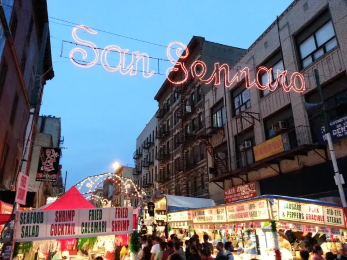 Festa di San Gennaro or the celebration the patron saint of Naples