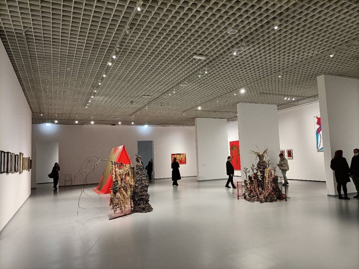 Exhibit at the Galleria Civica d'Arte Moderna e Contemporanea in Turin, Italy 