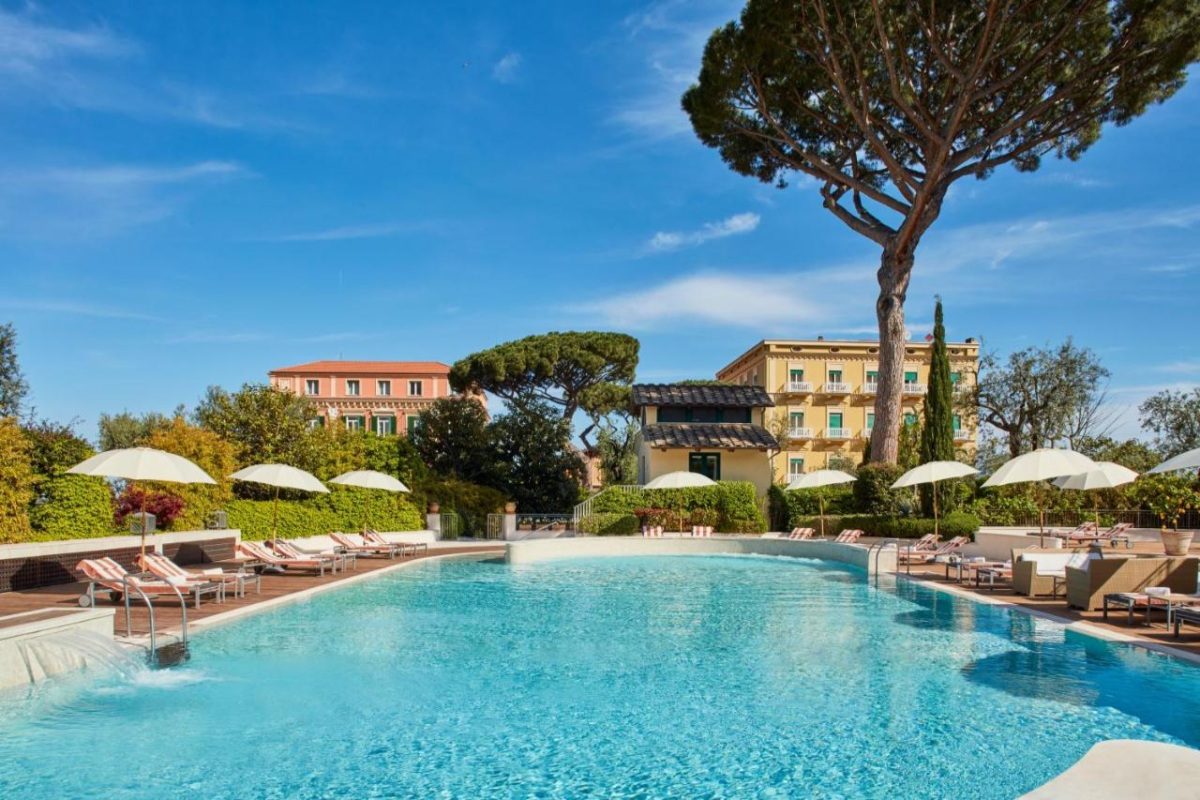 Pool amenity at Grand Hotel Excelsior Vittoria