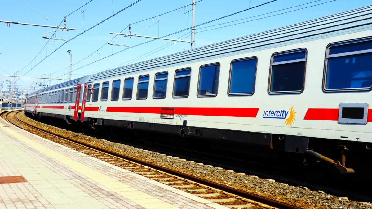 Trenitalia InterCity train in Italy