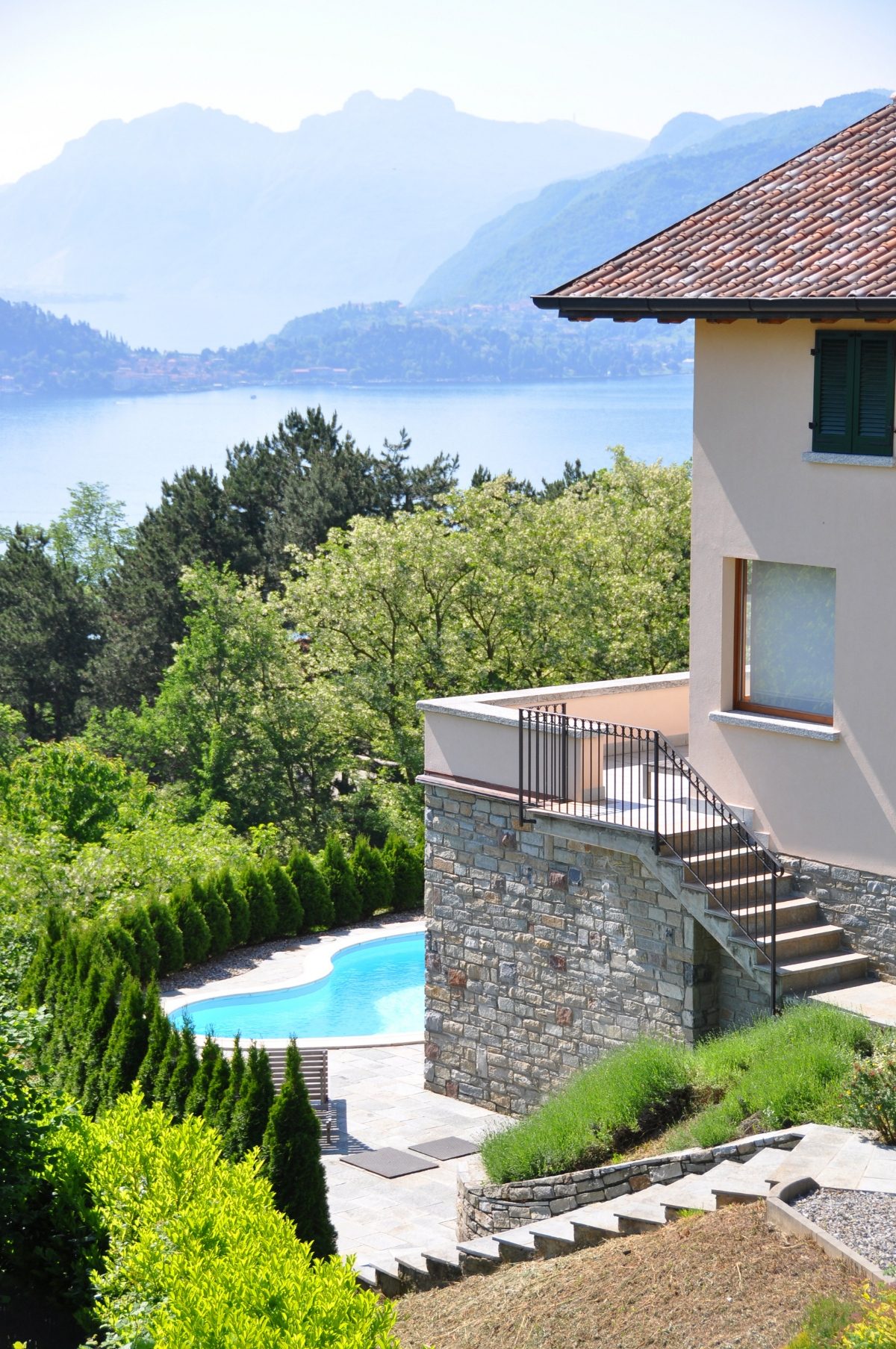 Villa in Lake Como, Italy with pool