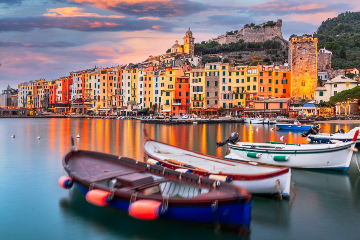 Porto Venere Historic Town in La Spezia, Italy