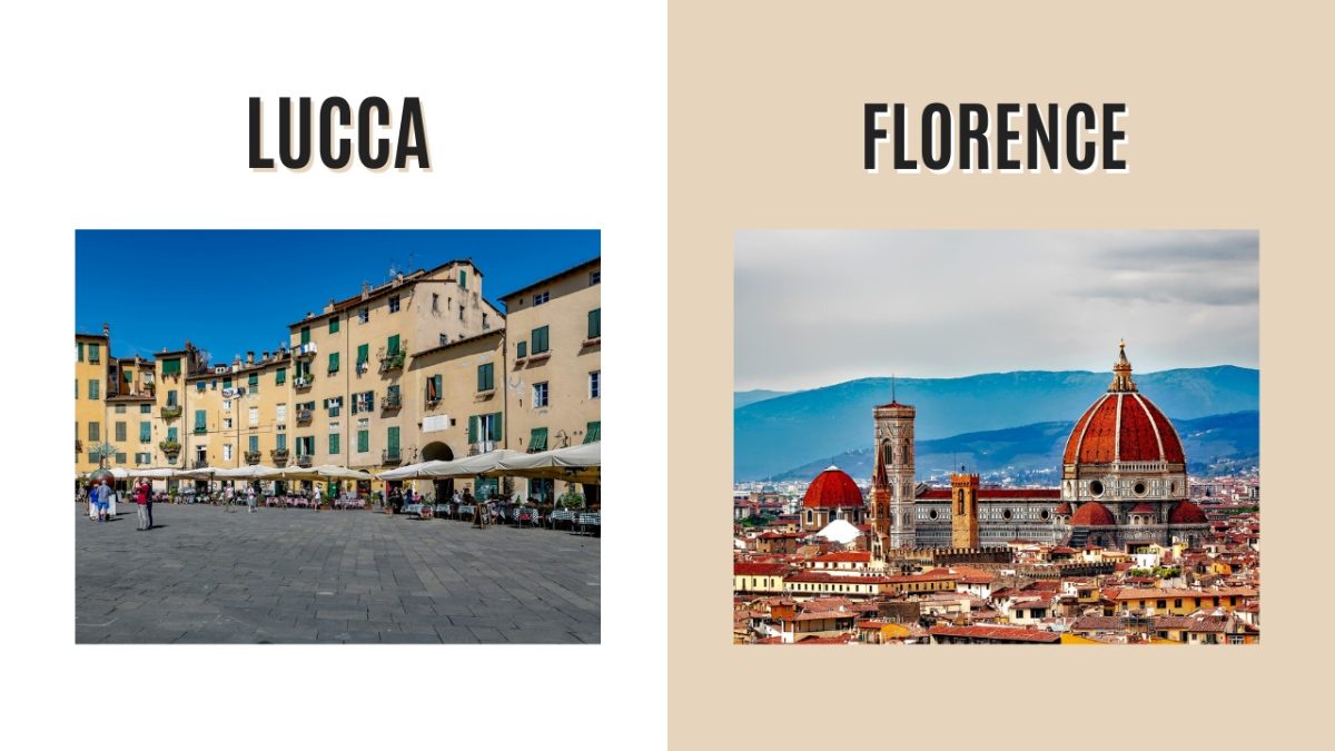 Lucca and Florence, Italy Destination Comparison