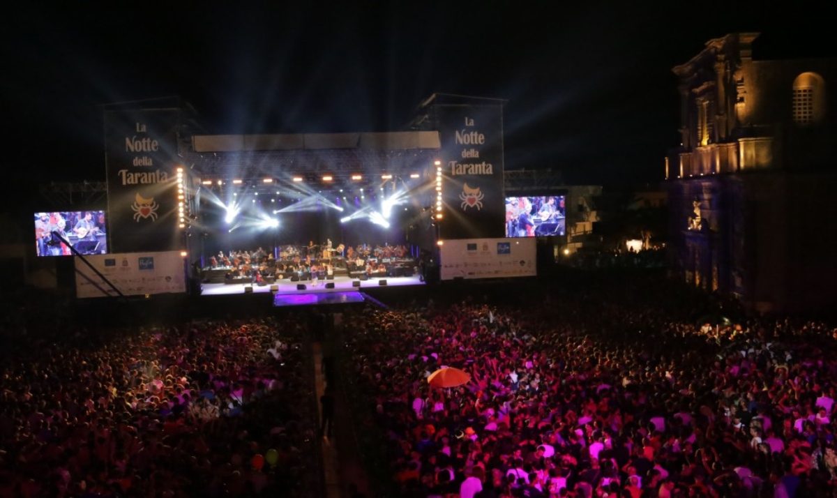 Notte della Taranta Music Festival in Puglia, Italy