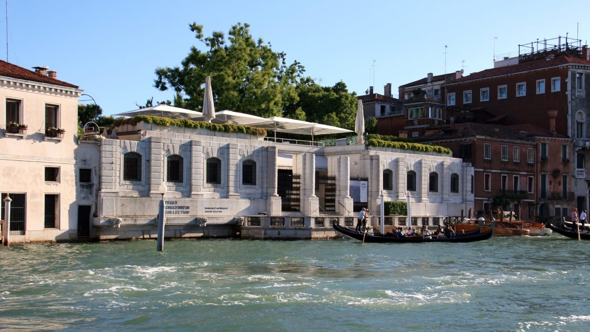 The Peggy Guggenheim Collection Museum in Venice, Italy