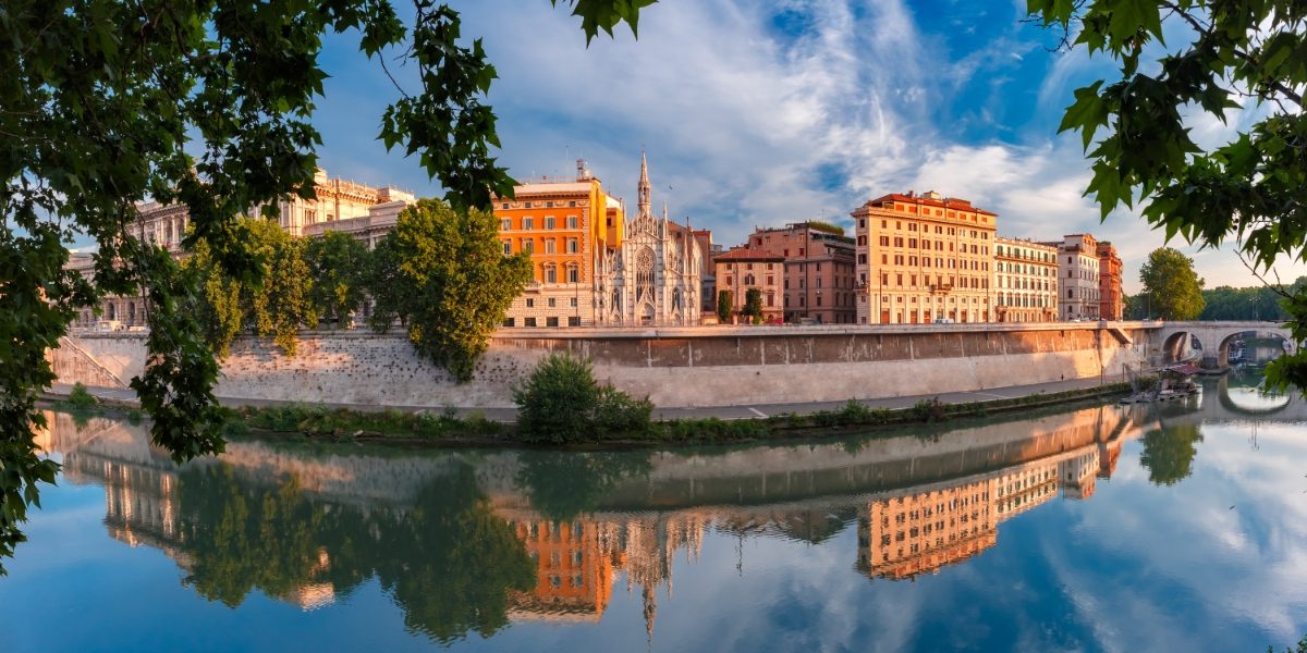 The Church of the Sacred Heart or the Sacro Cuore di Gesù in Prati, Rome, Italy