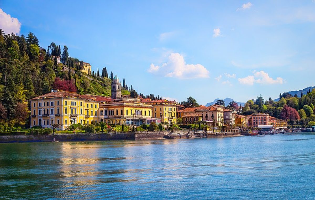 A luxurious resort on the shores of Lake Como in Italy, offering a range of services and amenities including swimming pool, spa, gourmet dining, and panoramic views of the lake and mountains.