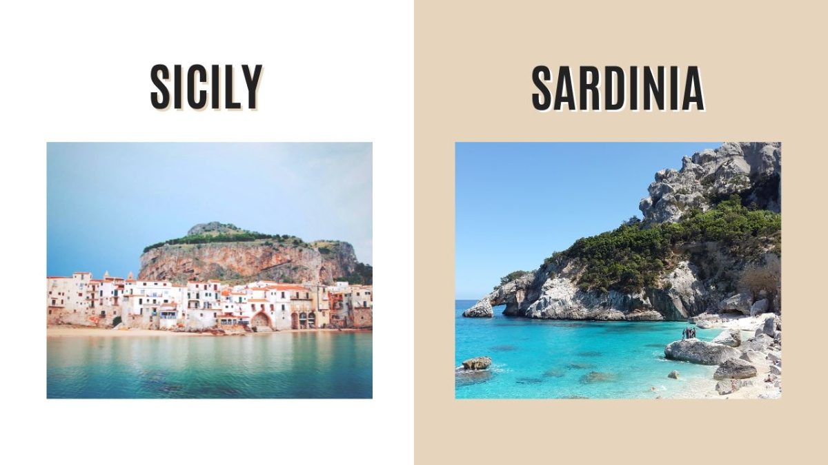 Sicily and Sardinia Italy destination comparison