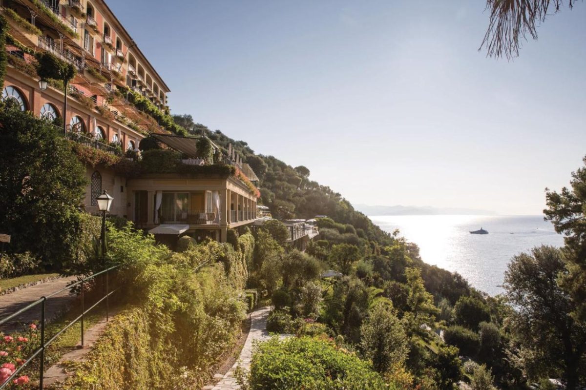 Exterior of the Splendido, A Belmond Hotel, Portofino