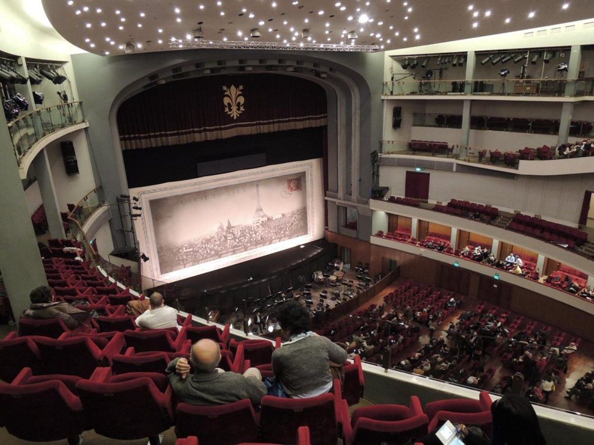 Top view of the Teatro del Maggio Musicale Fiorentino