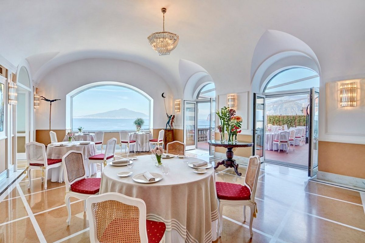 Interior of the Terrazza Bosquet, Sorrento