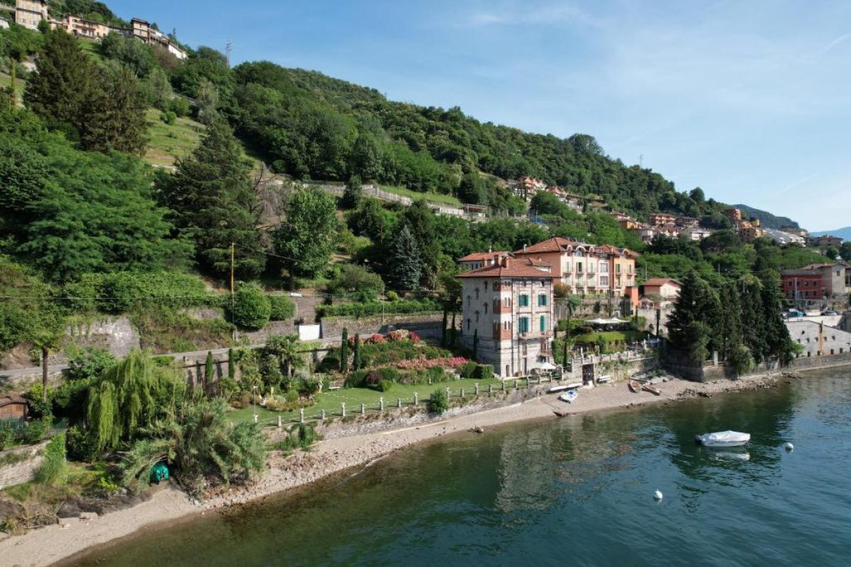 Panoramic view of Villa Marina Lake Como Waterfront