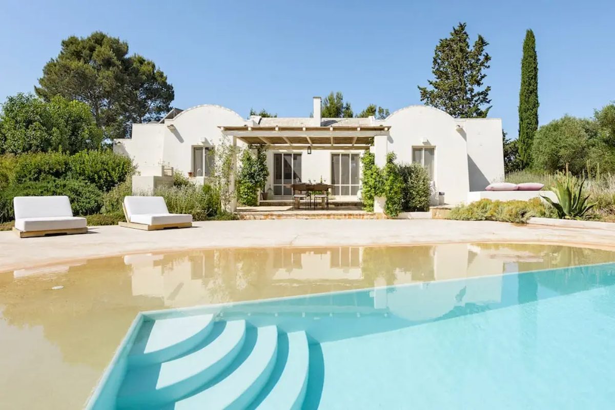 Pool amenity and accommodation in Villa Vigna, Puglia