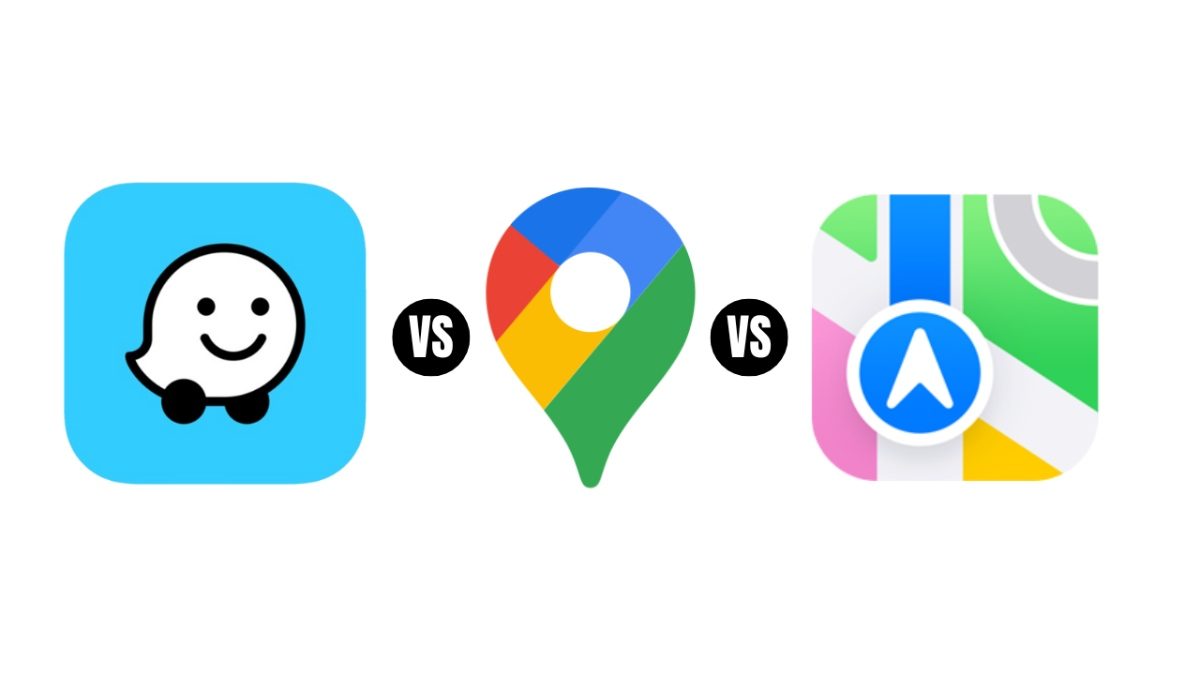 Waze vs. Google Maps vs. Apple Maps